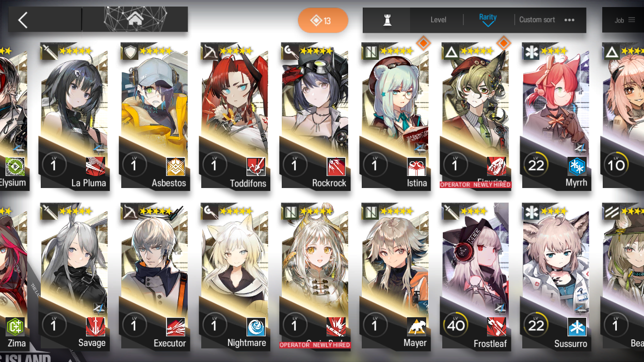 [GLOBAL/EN][INSTANT] 2limited 4x6★ Chen the Holungday Skadi the Corrupting Heart Arknights Account-Mobile Games Starter