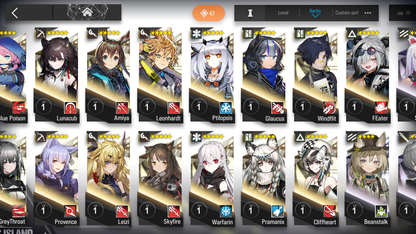 [GLOBAL/EN][INSTANT] 2limited 4x6★ Chen the Holungday Skadi the Corrupting Heart Skadi Arknights Account-Mobile Games Starter