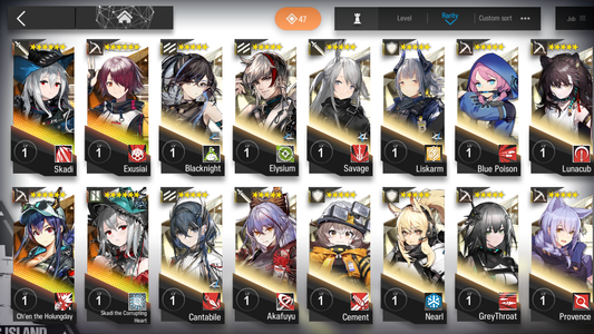 [GLOBAL/EN][INSTANT] 2limited 4x6★ Chen the Holungday Skadi the Corrupting Heart Skadi Arknights Account-Mobile Games Starter