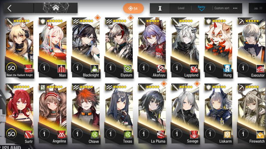 [GLOBAL/EN][INSTANT] 2limited 4x6★ Nearl the Radiant Knight Nian Surtr++ Arknights Starter Account-Mobile Games Starter