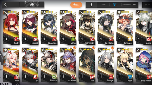 [GLOBAL/EN][INSTANT] 2limited 4x6★ Nian W Surtr ++ Arknights Account-Mobile Games Starter