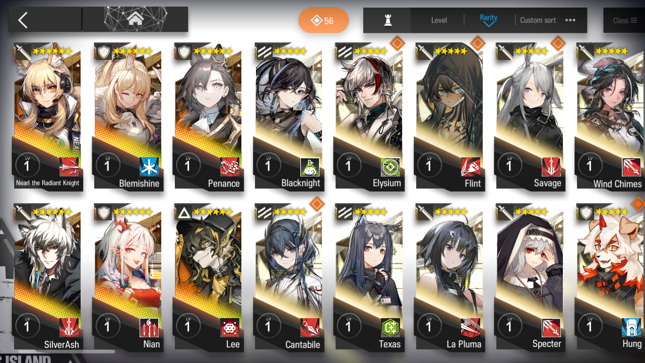 [GLOBAL/EN][INSTANT] 2limited 6x6★ Nearl Nian ++ Arknights Account-Mobile Games Starter