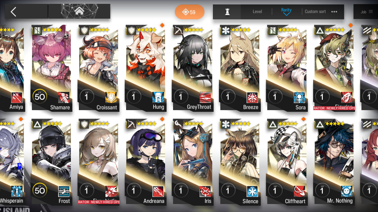 [GLOBAL/EN][INSTANT] 2limited 7x6★ Nearl the Radiant Knight W Surtr++ Arknights Account-Mobile Games Starter