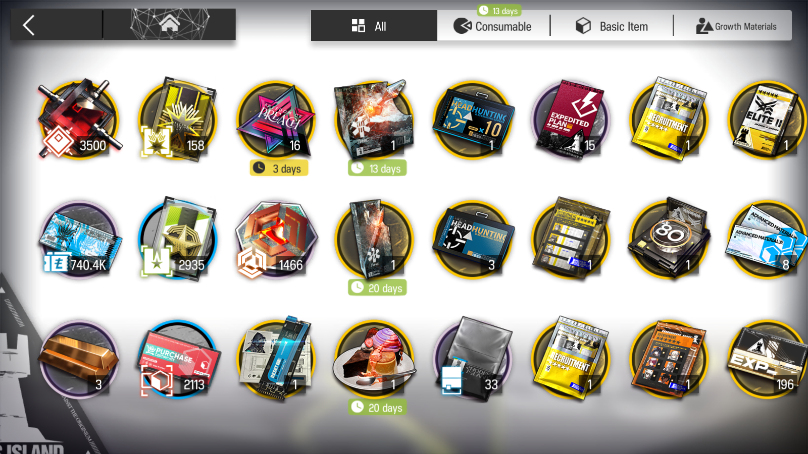 [GLOBAL/EN] 3limited 6x6★ Nearl Specter Nian Surtr ++ Arknights Account-Mobile Games Starter