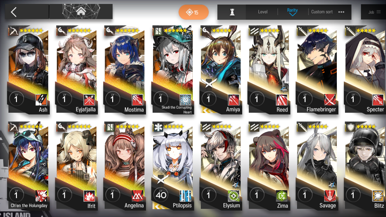 [GLOBAL/EN][INSTANT] 3limited 7x6★ Skadi the Corrupting Heart Chen the Holungday Ash Arknights 2-5 Starter account-Mobile Games Starter