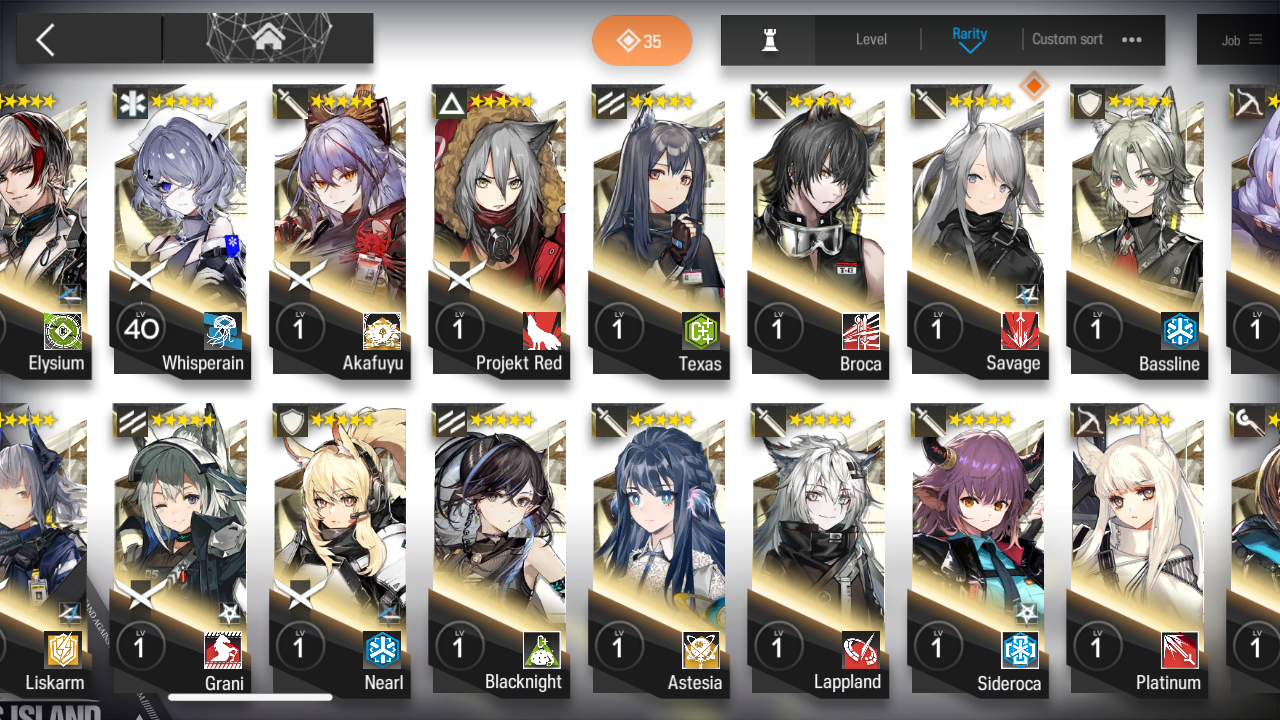 [GLOBAL/EN][INSTANT] 3limited 8x6★ Chen Ash Ling ++ Arknights Account-Mobile Games Starter