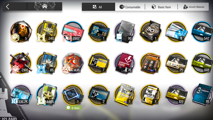 [GLOBAL/EN][INSTANT] 3limited 8x6★ Chen Ash Ling ++ Arknights Account-Mobile Games Starter