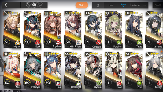 [GLOBAL/EN][INSTANT] 4limited 7x6★ Nian Ling Dusk Kirin++ Arknights Account-Mobile Games Starter