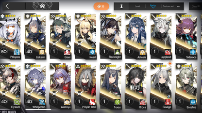 [GLOBAL/EN][INSTANT] 4limited 9x6★ Togawa Sakiko Chen Ash Ling ++ two 6★ Selector Arknights Account-Mobile Games Starter
