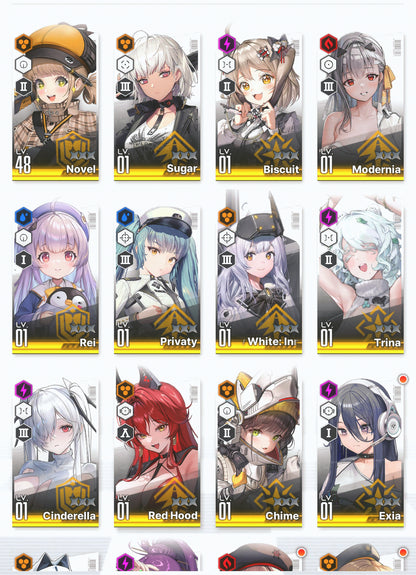 [GLOBAL]GODDESS OF VICTORY NIKKE 13SSR+Pity Modernia+skin+Red Hood+Skin+Cinderella+Rei++ starter account-Mobile Games Starter