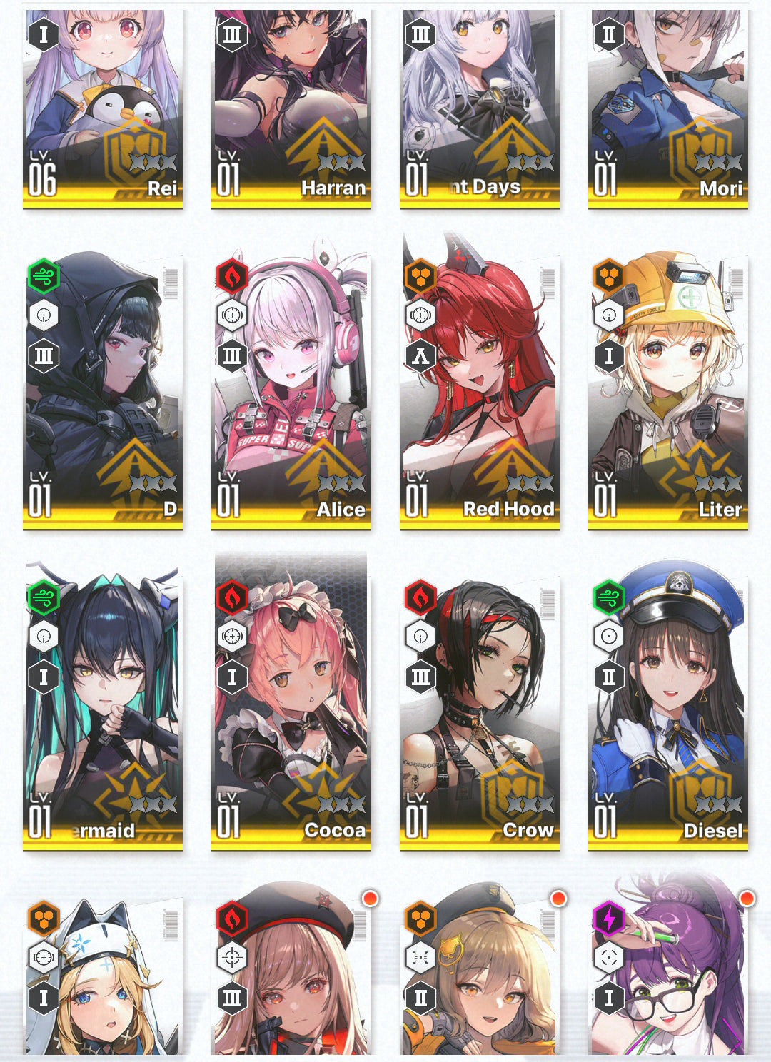 [GLOBAL]GODDESS OF VICTORY NIKKE 13SSR+Pity Red Hood+Skin+Little Mermaid+Liter+D+Rei++ starter account-Mobile Games Starter