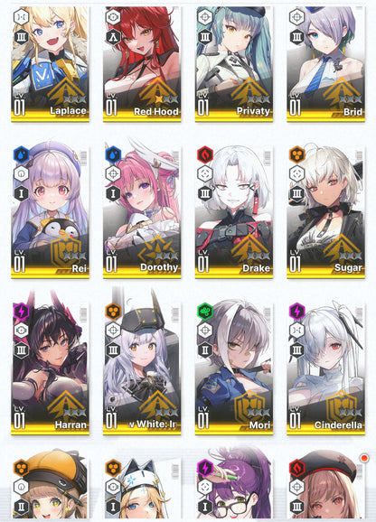 [GLOBAL]GODDESS OF VICTORY NIKKE 14SSR+Pity Dorothy+Red Hood+Skin+Cinderella+Laplace+Drake+Rei++ starter account-Mobile Games Starter