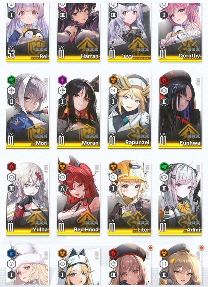 [GLOBAL]GODDESS OF VICTORY NIKKE 14SSR+Pity Red Hood+Skin+Harran+Liter+Admi+Rei+ starter account-Mobile Games Starter