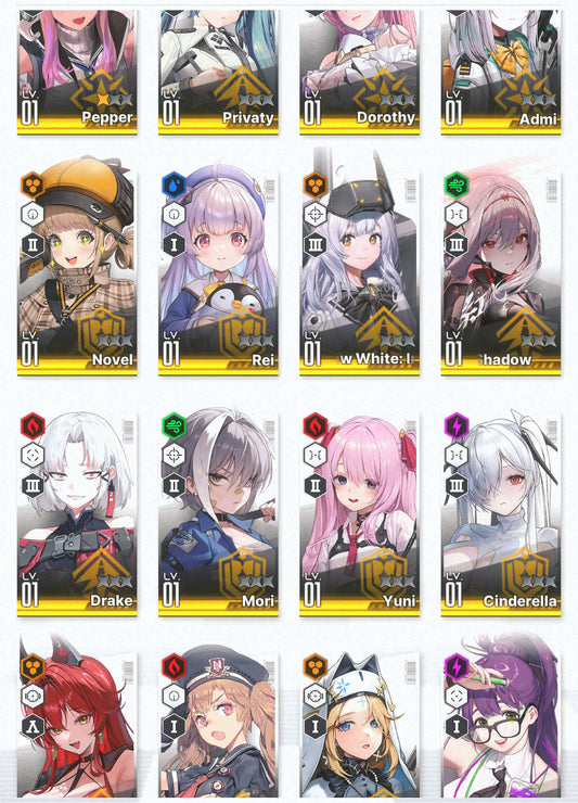 [GLOBAL]GODDESS OF VICTORY NIKKE 15SSR Red Hood+Skin+Cinderella+Scarlet Black Shadow+Dorothy+Novel+Rei++ starter account-Mobile Games Starter