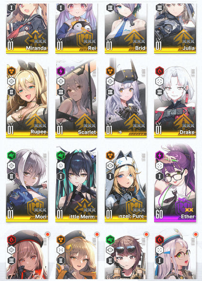 [GLOBAL]GODDESS OF VICTORY NIKKE 15SSR Scarlet+2 Red Hood+Skin+Little Mermaid+Rei++ starter account-Mobile Games Starter