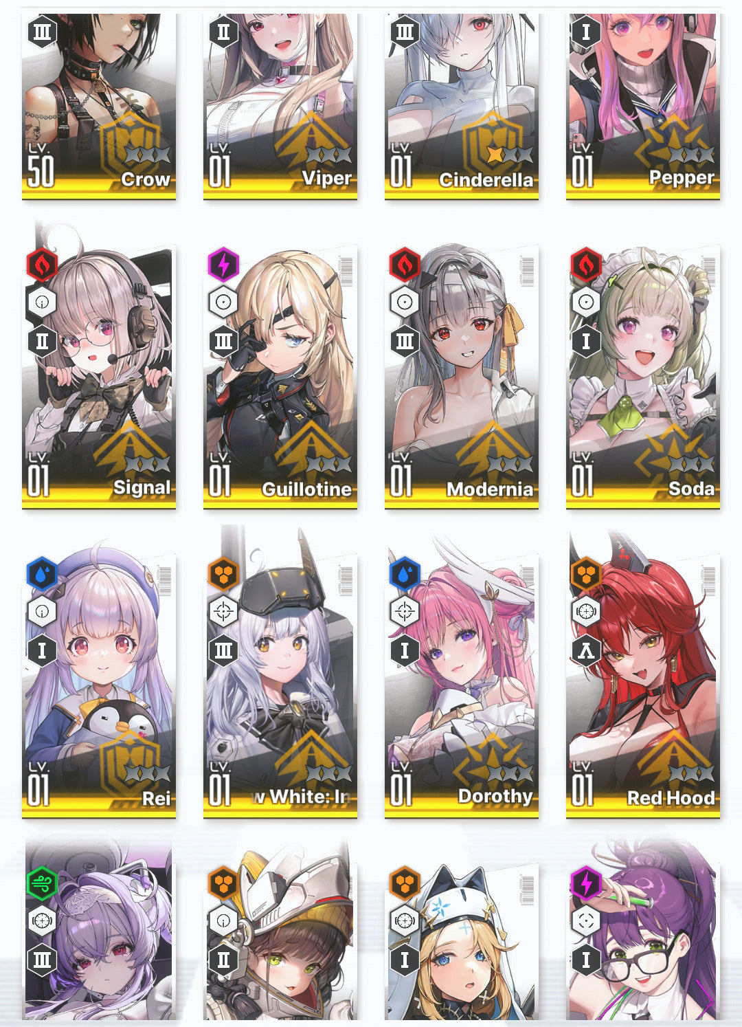 [GLOBAL]GODDESS OF VICTORY NIKKE 15SSR+Pity Liberalio+Modernia+skin+Red Hood+Skin+Cinderella+Dorothy+Soda+Rei++ starter account-Mobile Games Starter
