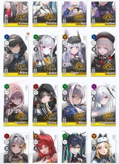 [GLOBAL]GODDESS OF VICTORY NIKKE 16SSR Modernia+Red Hood+Skin+Cinderella+Grave+Little Mermaid+Scarlet Black Shadow+Privaty+Isabel+Admi+Mary+Frima++ starter account-Mobile Games Starter