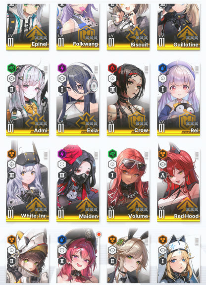 [GLOBAL]GODDESS OF VICTORY NIKKE 16SSR+Pity Red Hood+skin+Biscuit+Crow+Admi+Exia++ starter account-Mobile Games Starter