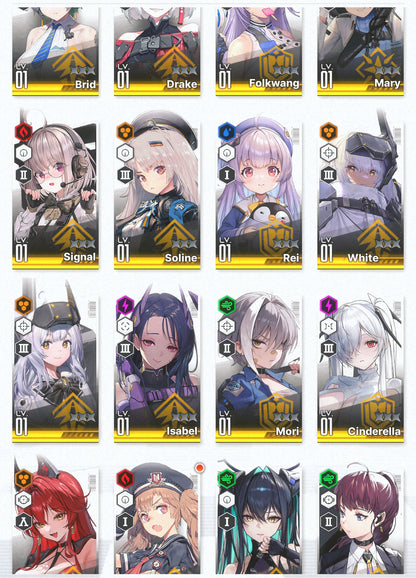 [GLOBAL]GODDESS OF VICTORY NIKKE 17SSR Red Hood+Skin+Cinderella+Little Mermaid+Mary+Signal+Brid+Rei++ starter account-Mobile Games Starter