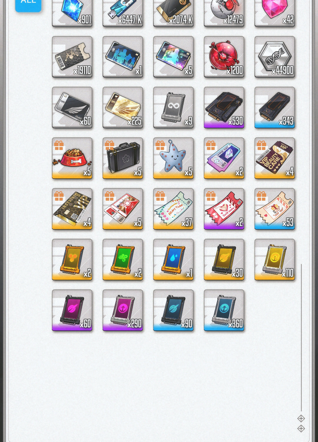 [GLOBAL]GODDESS OF VICTORY NIKKE 17SSR+Pity Dorothy+Red Hood+Skin+Cinderella+Scarlet+Isabel+Blanc+Signal+Epinel++ starter account-Mobile Games Starter