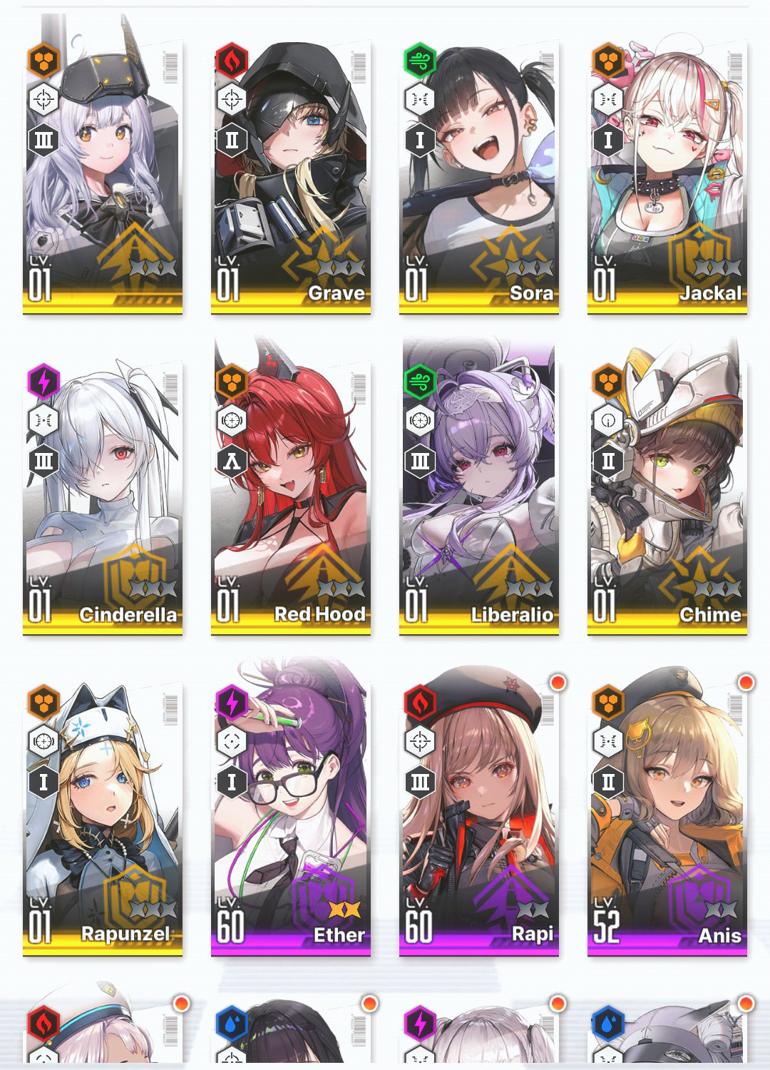 [GLOBAL]GODDESS OF VICTORY NIKKE 17SSR+Pity Liberalio+Dorothy+Red Hood+skin+Cinderella+Grave+Privaty+Yuni+Alice+Sugar++ starter account-Mobile Games Starter