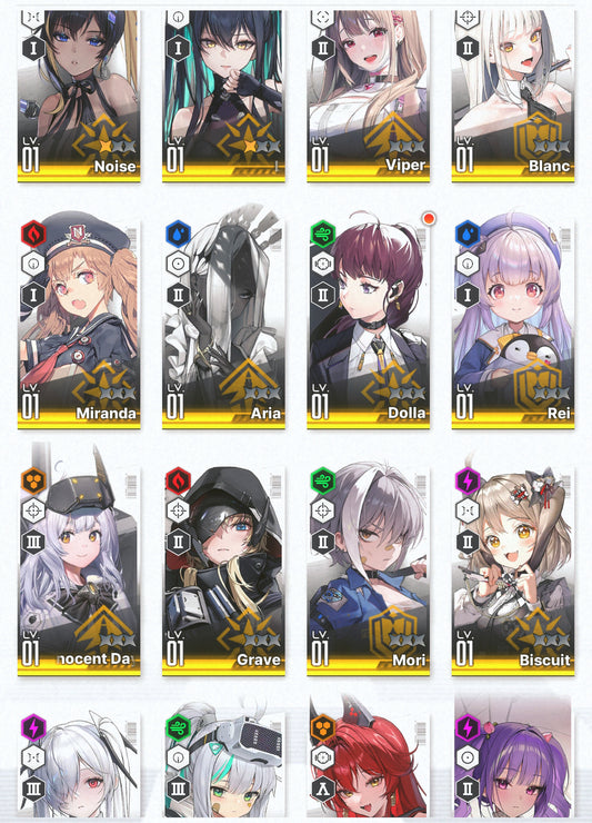 [GLOBAL]GODDESS OF VICTORY NIKKE 18SSR Red Hood+Skin+Cinderella+Grave+Little Mermaid+Blanc+Viper+Dolla+Aria+Rei++ starter account-Mobile Games Starter