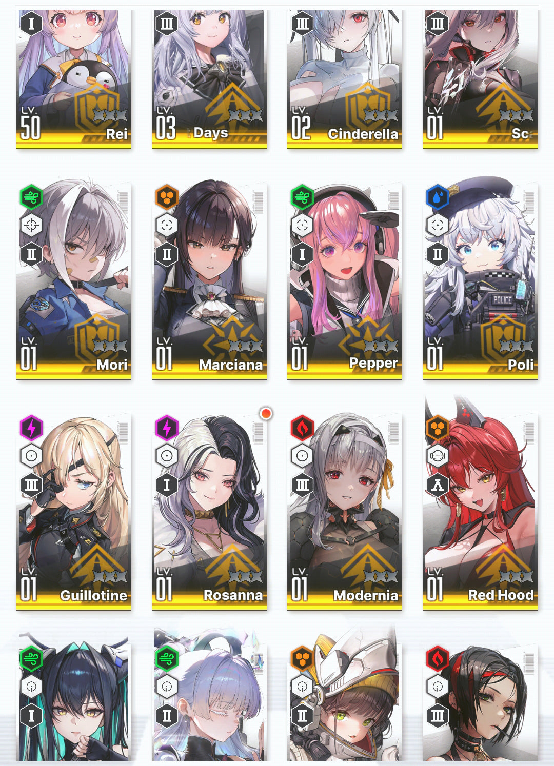 [GLOBAL]GODDESS OF VICTORY NIKKE 18SSR Red Hood+Skin+Nayuta+Modernia+Scarlet Black Shadow+Cinderella+Little Mermaid+Pepper+Poli+Guillotine+Rei++ starter account-Mobile Games Starter