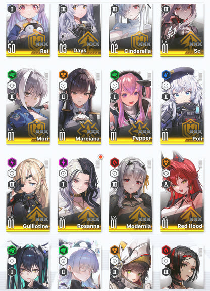 [GLOBAL]GODDESS OF VICTORY NIKKE 18SSR Red Hood+Skin+Nayuta+Modernia+Scarlet Black Shadow+Cinderella+Little Mermaid+Pepper+Poli+Guillotine+Rei++ starter account-Mobile Games Starter