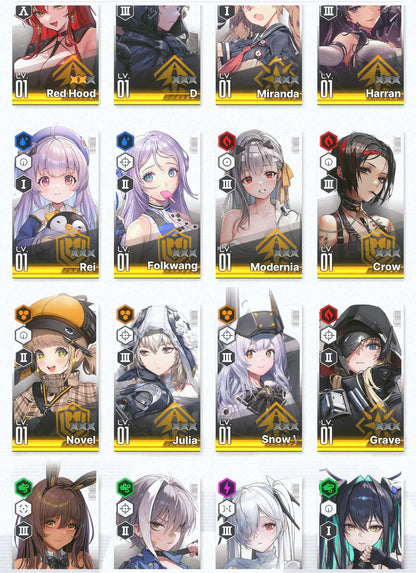 [GLOBAL]GODDESS OF VICTORY NIKKE 19SSR Modernia+skin+3 Red Hood+Skin+Little Mermaid+Cinderella+Grave+Harran+Noir+Novel++ starter account-Mobile Games Starter