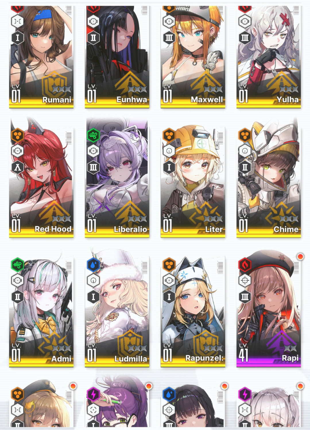 [GLOBAL]GODDESS OF VICTORY NIKKE 19SSR+Pity Liberalio+Red Hood+Skin+Harran+Liter+Admi+Rei+ starter account-Mobile Games Starter
