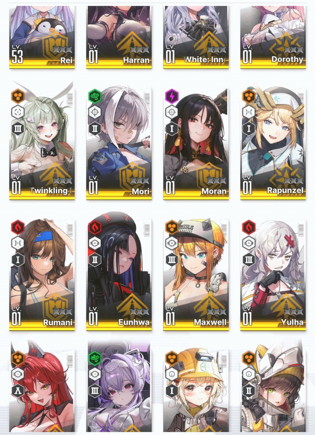 [GLOBAL]GODDESS OF VICTORY NIKKE 19SSR+Pity Liberalio+Red Hood+Skin+Harran+Liter+Admi+Rei+ starter account-Mobile Games Starter