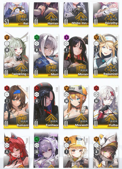[GLOBAL]GODDESS OF VICTORY NIKKE 19SSR+Pity Liberalio+Red Hood+Skin+Harran+Liter+Admi+Rei+ starter account-Mobile Games Starter