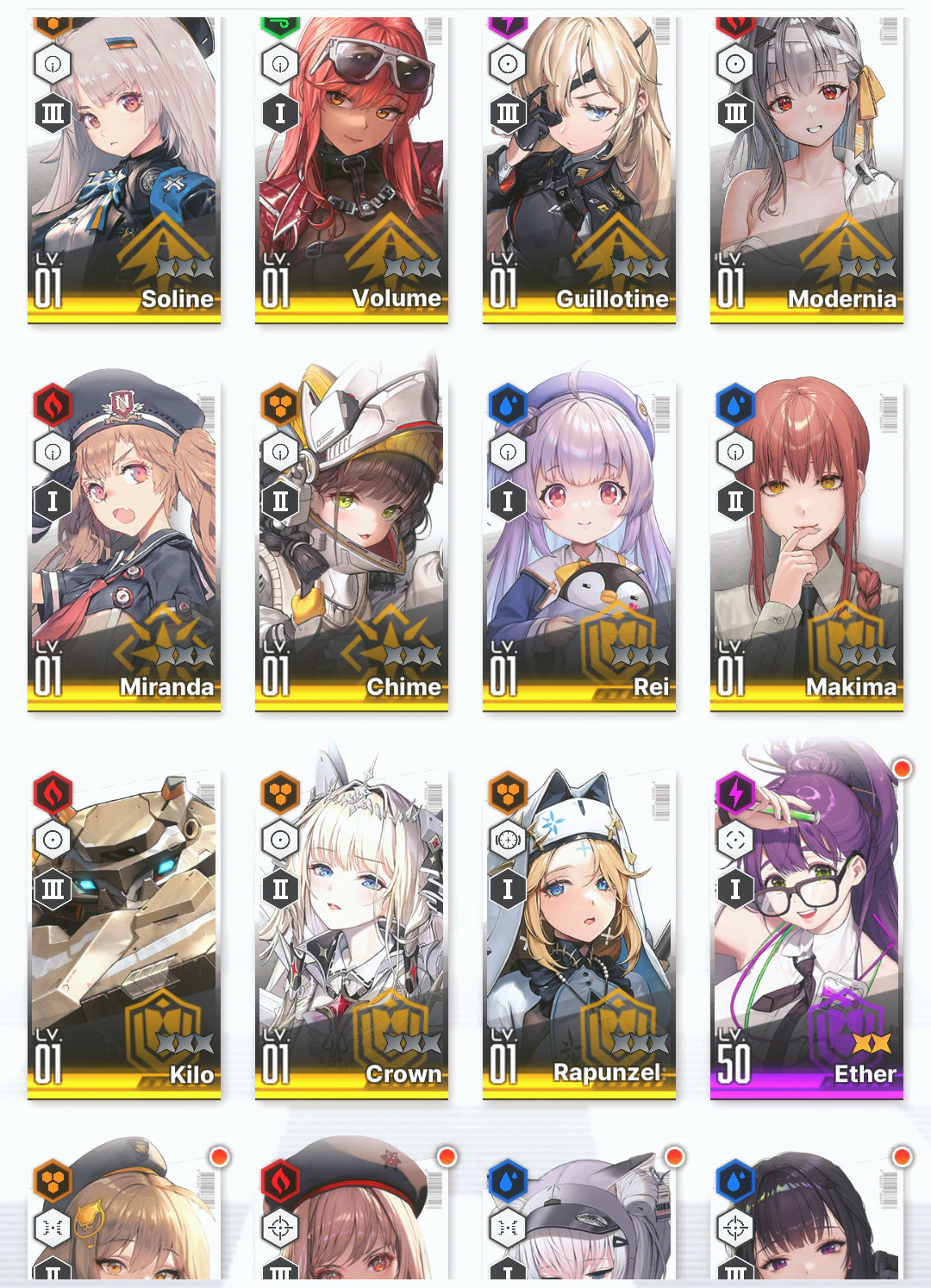 [GLOBAL]GODDESS OF VICTORY NIKKE 19SSR+Pity Makima+Coatoff+Modernia+skin+Red Hood+skin+Crown+Moran+Himeno++ starter account-Mobile Games Starter