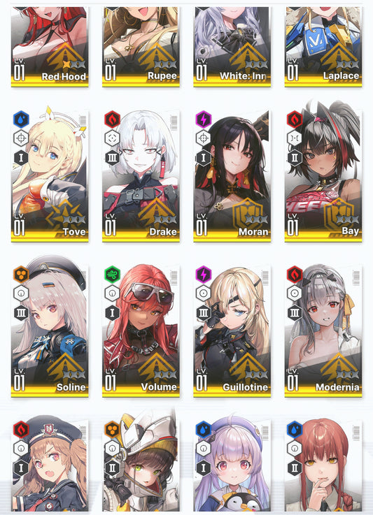 [GLOBAL]GODDESS OF VICTORY NIKKE 19SSR+Pity Makima+Coatoff+Modernia+skin+Red Hood+skin+Crown+Moran+Himeno++ starter account-Mobile Games Starter