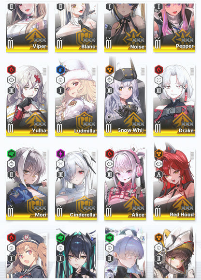 [GLOBAL]GODDESS OF VICTORY NIKKE 19SSR+Pity Nayuta+Red Hood+Skin+Cinderella+Little Mermaid+Nero+Blanc+Viper+Noise++ starter account-Mobile Games Starter
