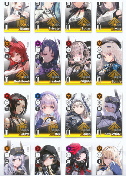 [GLOBAL]GODDESS OF VICTORY NIKKE 20SSR 2 Red Hood+skin+Modernia+Cinderella+Grave+Blanc+Privaty+Isabel+Milk+Rei++ starter account-Mobile Games Starter