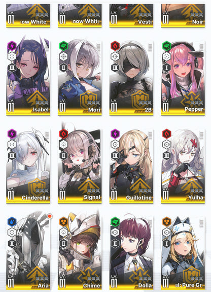 [GLOBAL]GODDESS OF VICTORY NIKKE 20SSR 2B+Skin+2 Red Hood+Skin+Cinderella+Noir+Brid+ starter account-Mobile Games Starter