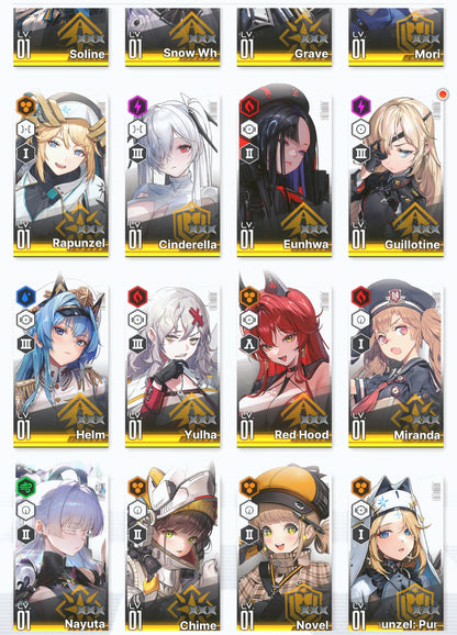 [GLOBAL]GODDESS OF VICTORY NIKKE 20SSR Nayuta+Red Hood+Skin+Cinderella+Grave+Harran+Blanc+Snow White+Rei++ starter account-Mobile Games Starter