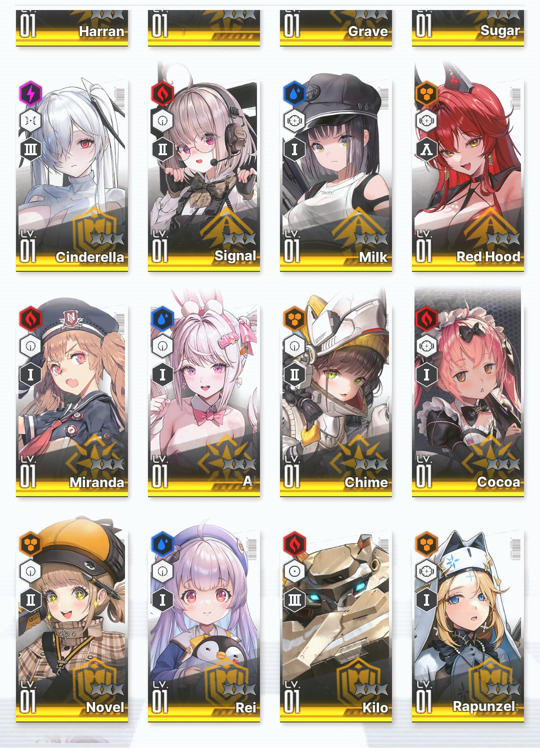 [GLOBAL]GODDESS OF VICTORY NIKKE 20SSR+Pity Red Hood+Skin+Cinderella+Grave+Brid+Harran+Himeno++ starter account-Mobile Games Starter