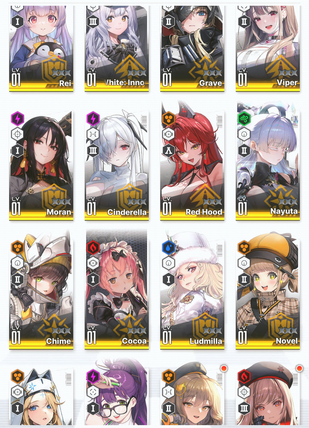 [GLOBAL]GODDESS OF VICTORY NIKKE 21SSR Nayuta+Scarlet+Dorothy+Red Hood+Skin+Cinderella+Grave+ starter account-Mobile Games Starter