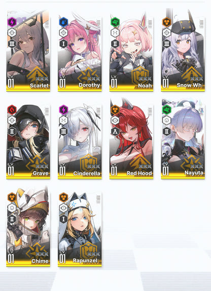 [GLOBAL]GODDESS OF VICTORY NIKKE 21SSR Nayuta+Scarlet+Dorothy+Red Hood+Skin+Cinderella+Grave+ starter account-Mobile Games Starter