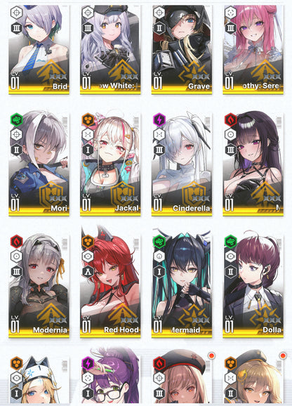 [GLOBAL]GODDESS OF VICTORY NIKKE 21SSR Red Hood+Skin+Cinderella+Grave+Little Mermaid+Limited Dorothy: Serendipity+Dorothy+Modernia+Mihara+2 Noir+Blanc++ starter account-Mobile Games Starter