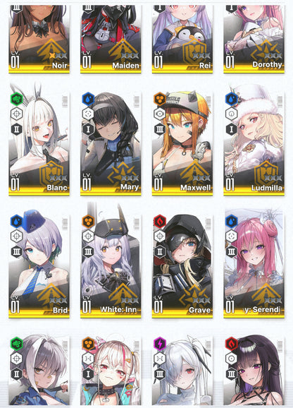 [GLOBAL]GODDESS OF VICTORY NIKKE 21SSR Red Hood+Skin+Cinderella+Grave+Little Mermaid+Limited Dorothy: Serendipity+Dorothy+Modernia+Mihara+2 Noir+Blanc++ starter account-Mobile Games Starter