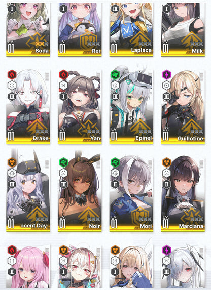 [GLOBAL]GODDESS OF VICTORY NIKKE 21SSR Red Hood+Skin+Cinderella+Noir+Laplace+3 Soda+Yan+Epinel++ starter account-Mobile Games Starter