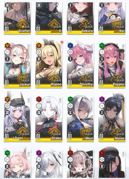 [GLOBAL]GODDESS OF VICTORY NIKKE 22SSR 2 Scarlet+Dorothy+Red Hood+Skin+Modernia+Cinderella+Rupee+Sakura+Rei++ starter account-Mobile Games Starter
