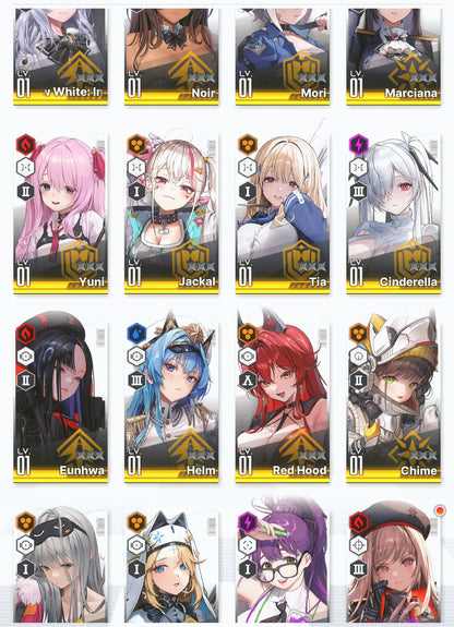 [GLOBAL]GODDESS OF VICTORY NIKKE 22SSR Red Hood+Skin+Cinderella+Noir+Laplace+3 Soda+Yan+Epinel++ starter account-Mobile Games Starter