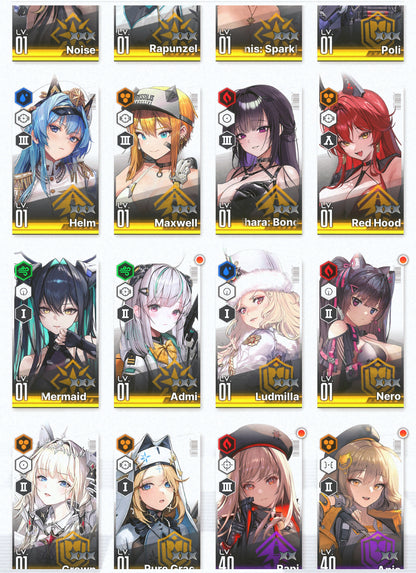 [GLOBAL]GODDESS OF VICTORY NIKKE 22SSR Sparkling Summer Anis+Helm+Red Hood+Skin+Little Mermaid+Mihara+Nero starter account-Mobile Games Starter