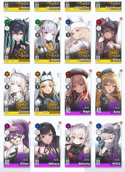 [GLOBAL]GODDESS OF VICTORY NIKKE 22SSR Sparkling Summer Anis+Helm+Red Hood+Skin+Little Mermaid+Mihara+Nero starter account-Mobile Games Starter