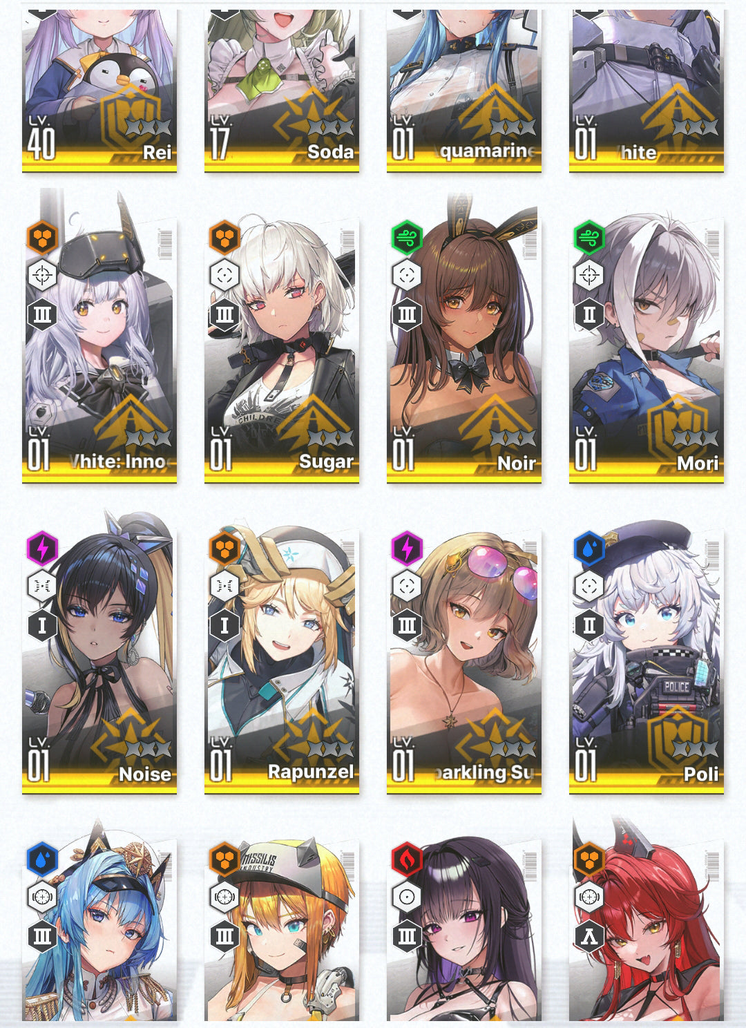 [GLOBAL]GODDESS OF VICTORY NIKKE 22SSR Sparkling Summer Anis+Helm+Red Hood+Skin+Little Mermaid+Mihara+Nero starter account-Mobile Games Starter