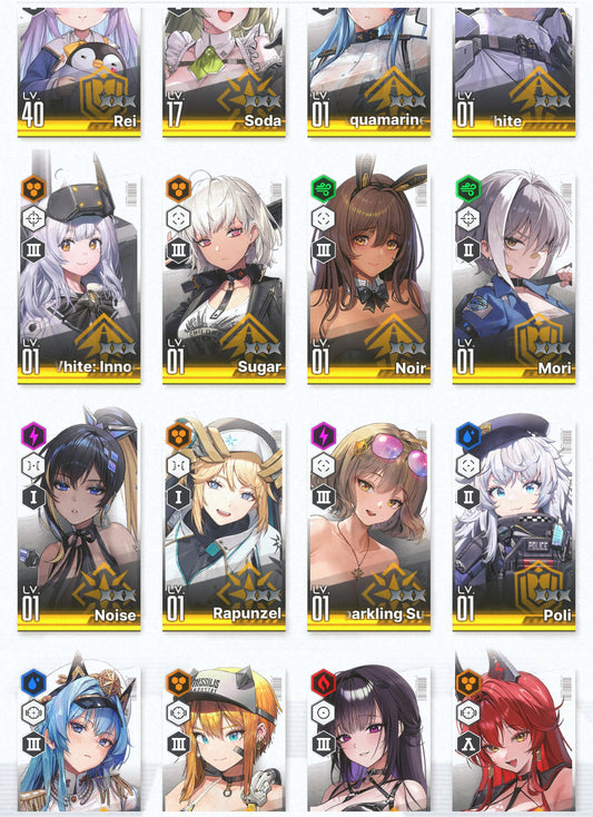 [GLOBAL]GODDESS OF VICTORY NIKKE 22SSR Sparkling Summer Anis+Helm+Red Hood+Skin+Little Mermaid+Mihara+Nero starter account-Mobile Games Starter